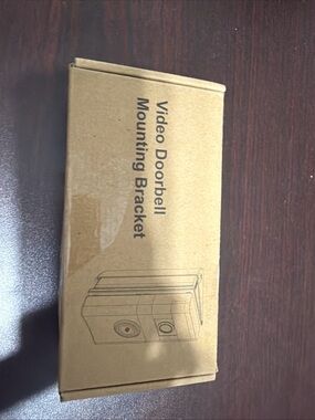 Video Doorbell Mounting Bracket - Tan